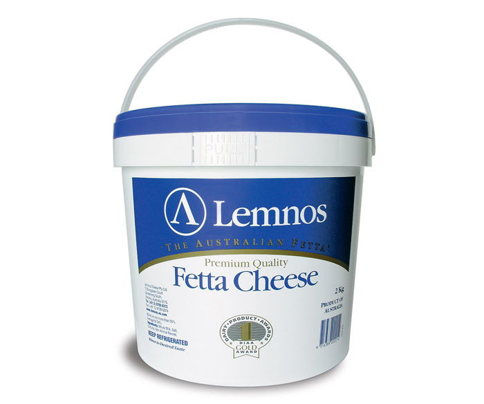 Lemnos Full Cream Fetta 2kg Lemnos Full Cream Fetta 2kg. Servings per Pack: 66.5, Serving Size: 30g