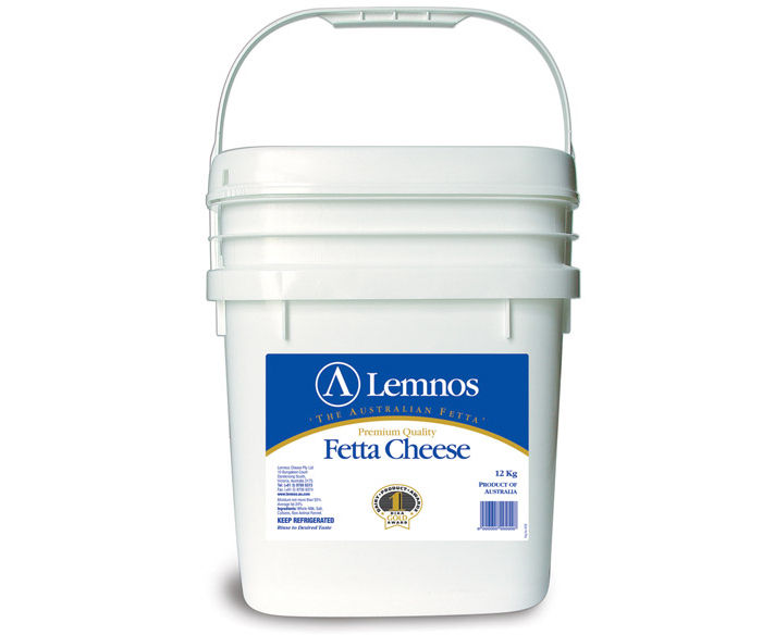 Lemnos Full Cream Fetta 12kg