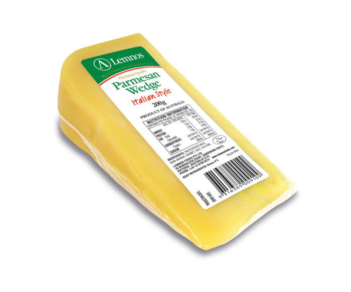 Lemnos Parmesan Wedge Cheese – 200g (Export Quality)